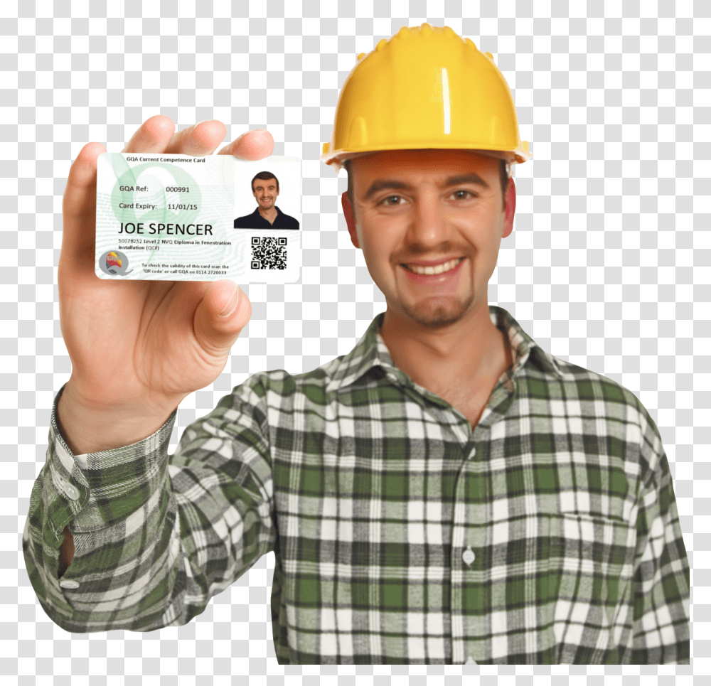 Construction Worker Trabalhador Com Sinal De Polegar Positivo, Person, Human, Paper Transparent Png