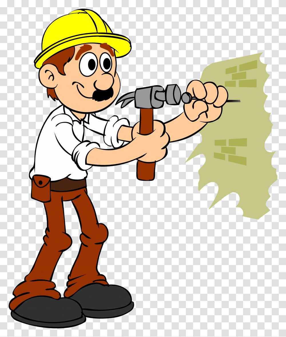 Construction Workers, Person, Performer, Magician, Carpenter Transparent Png