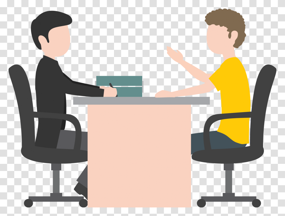 Consultant Clipart Clip Art, Chair, Furniture, Interview, Sitting Transparent Png