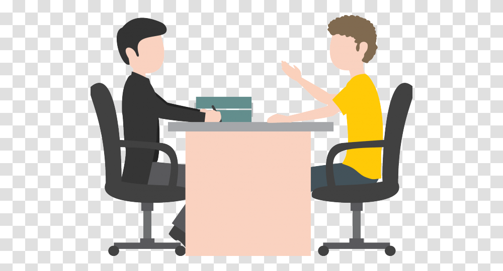 Consultant Clipart Clip Art, Sitting, Chair, Furniture, Interview Transparent Png