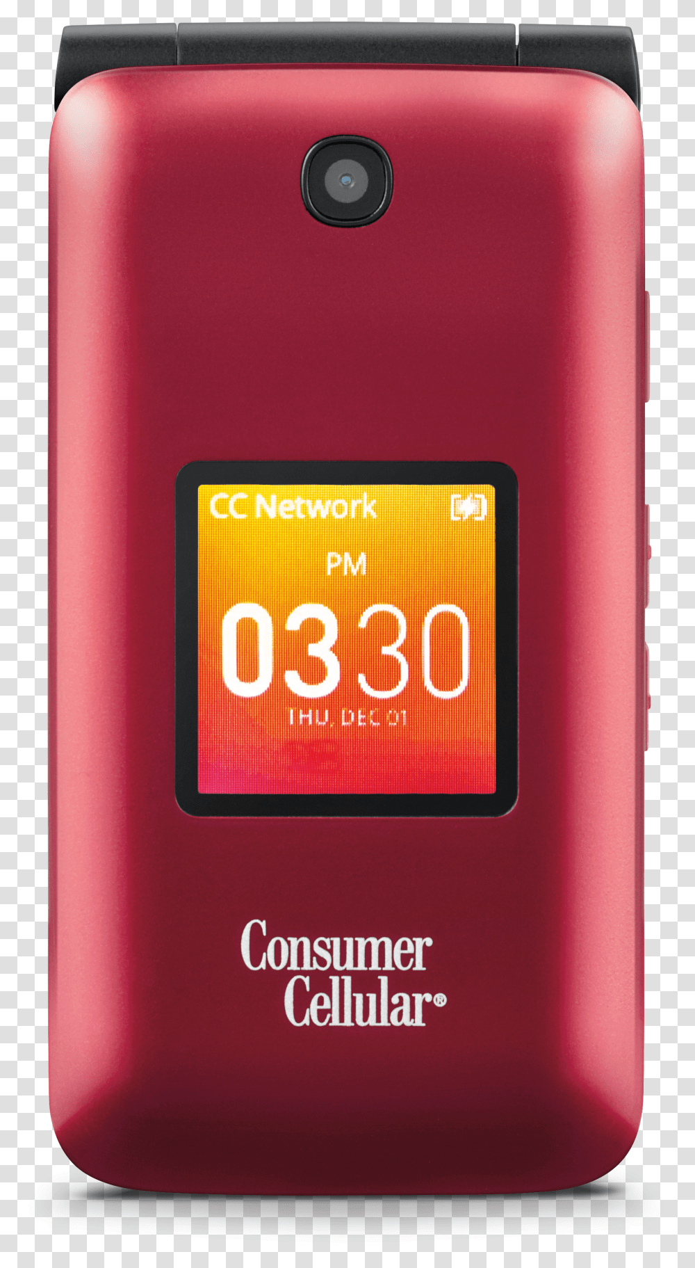 Consumer Cellular Go Flip Cell Phone Red Transparent Png