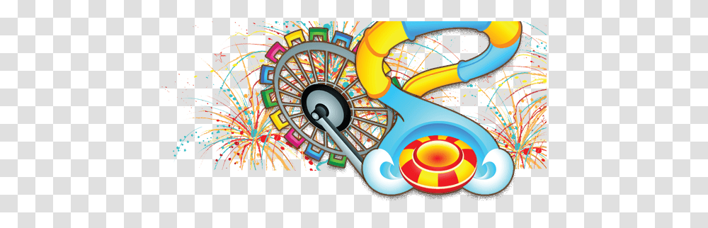 Contact Amusement Parks Water Parks Rides Ocean City Md, Face, Carnival, Crowd, Sphere Transparent Png