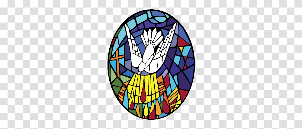 Contact Church Of The Holy Spirit, Stained Glass Transparent Png