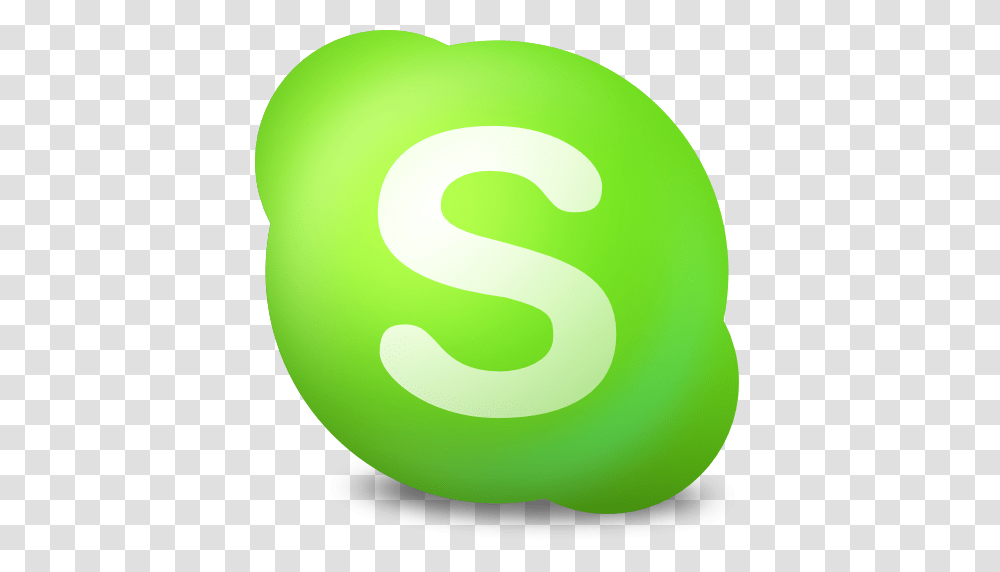 Contact Online Skype Icon, Tennis Ball, Plant, Green Transparent Png
