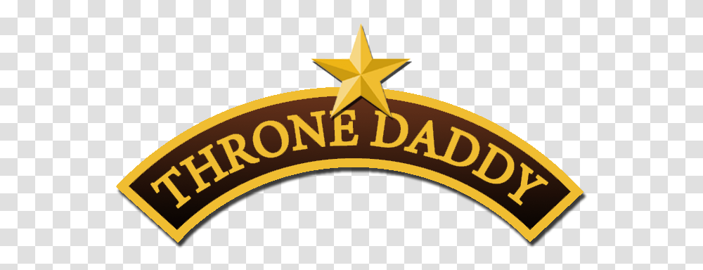 Contact Throne Daddy Emblem, Symbol, Logo, Trademark, Star Symbol Transparent Png