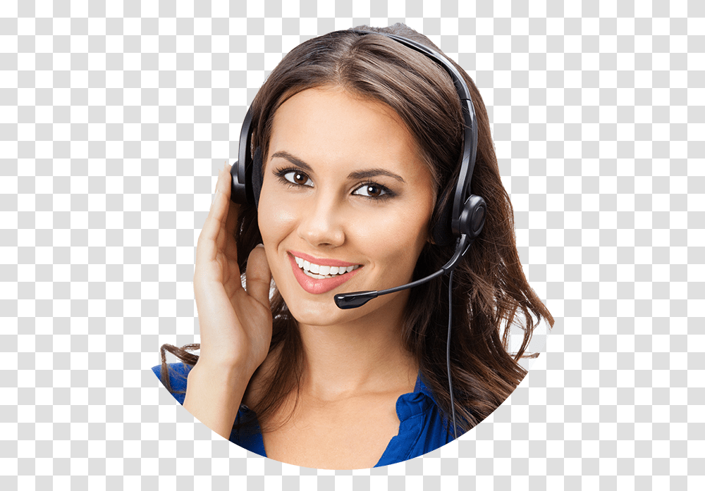 Contact - Dynamix Media Consultants Call Center Girl Icon, Headphones, Electronics, Headset, Person Transparent Png