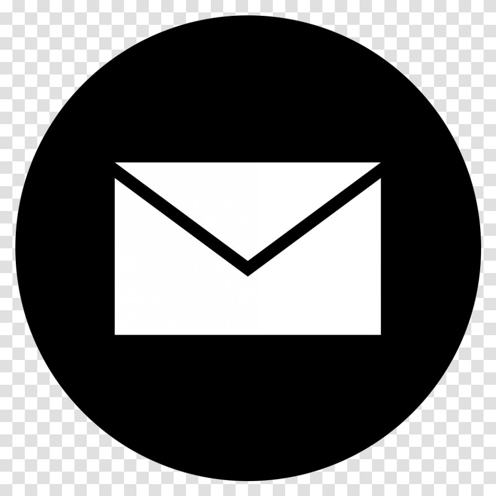 Contact - Henry Trumble Email Icon Circle Svg, Envelope, Airmail Transparent Png