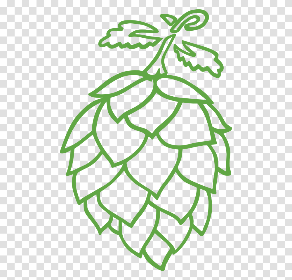 Contact Us Good Hops Brewery Illustration, Pattern, Plant, Ornament, Stencil Transparent Png