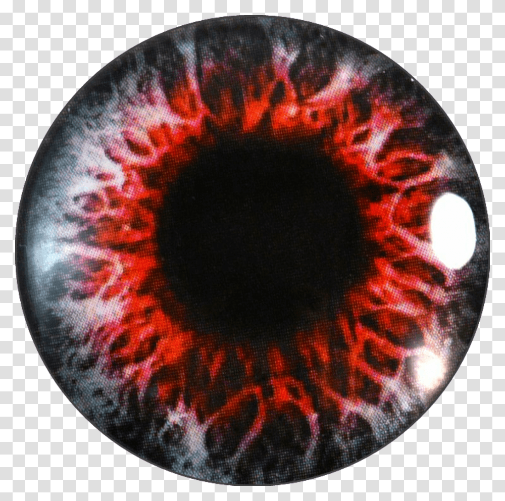 Contactlens Eye Evileye Demonic Demon Eyes, Ornament, Pattern, Fractal, Person Transparent Png