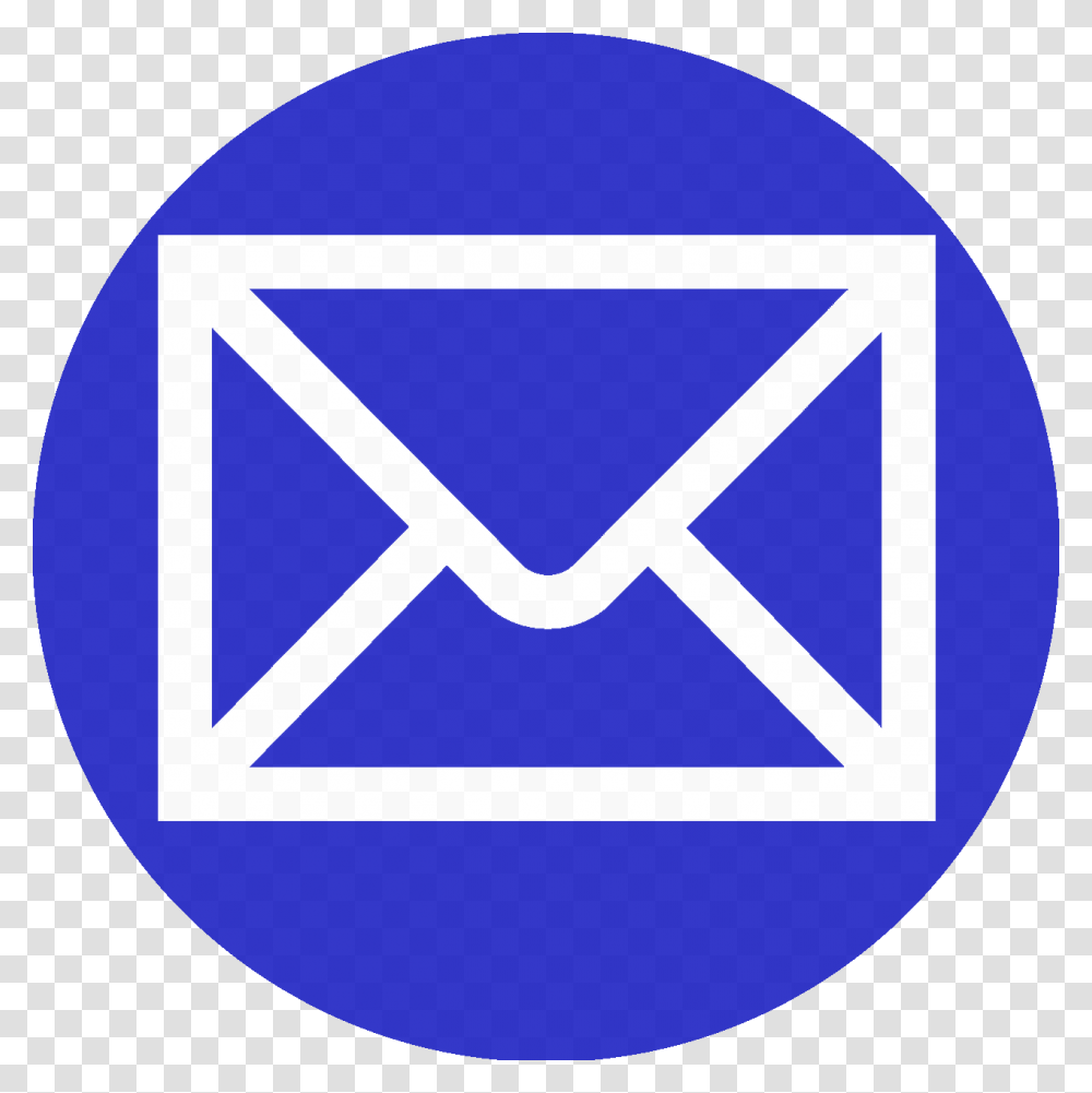Contacto Sobre Icono Email Icon Light Blue, Envelope, Airmail Transparent Png