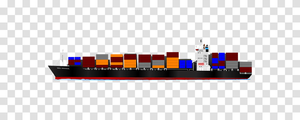 Container Transport, Vehicle, Transportation, Ship Transparent Png