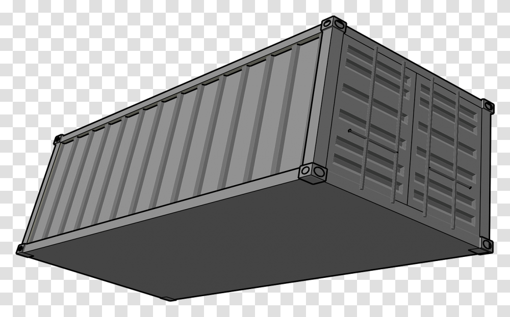 Container Clipart, Shipping Container Transparent Png