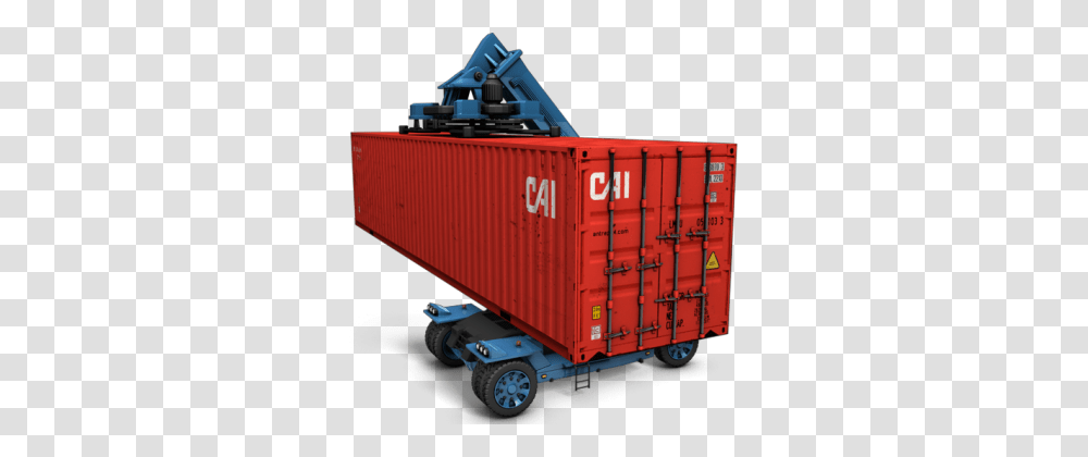 Container Clipart, Shipping Container, Truck, Vehicle, Transportation Transparent Png