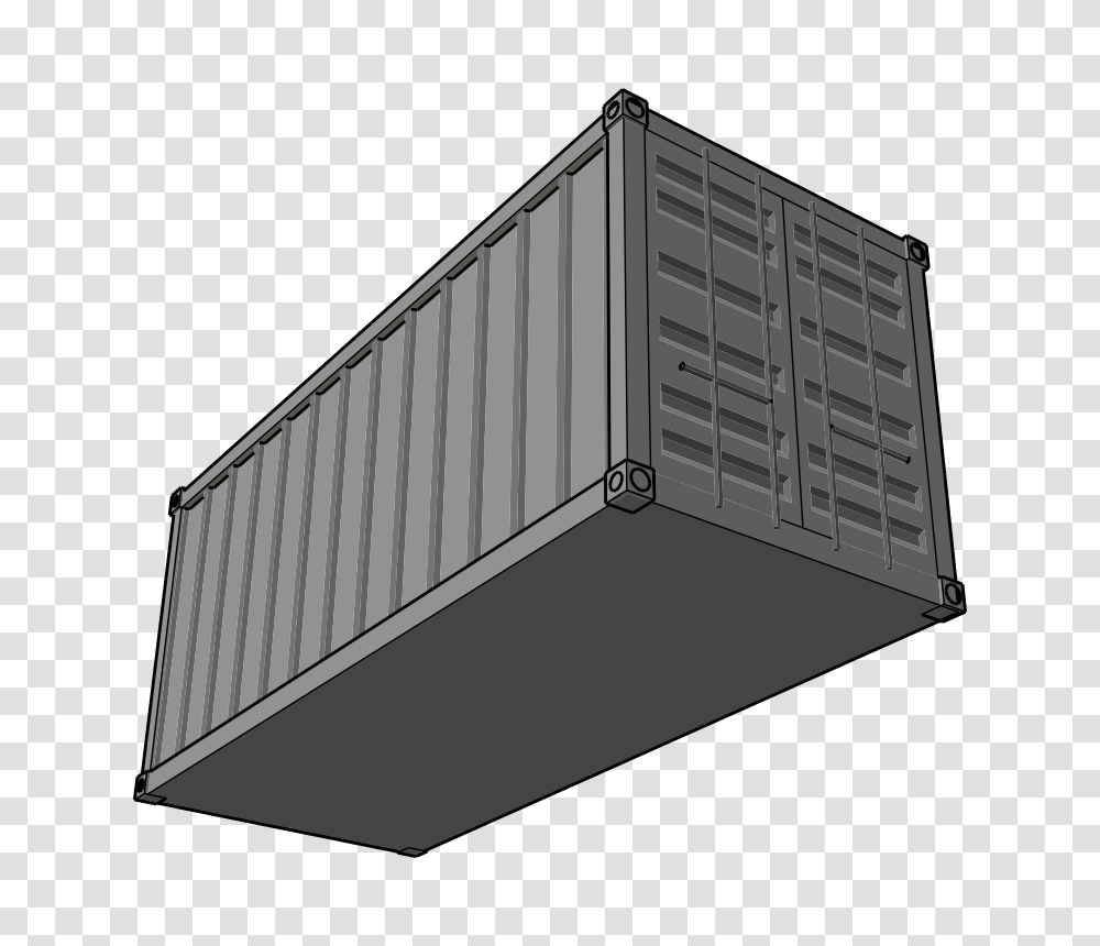 Container Clipart Storage, Shipping Container, Staircase Transparent Png