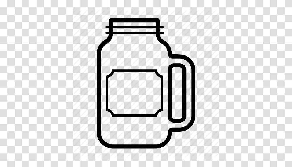Container Drink Glass Jar Mason Sticker Icon, Bottle, Tin, Can, Milk Can Transparent Png