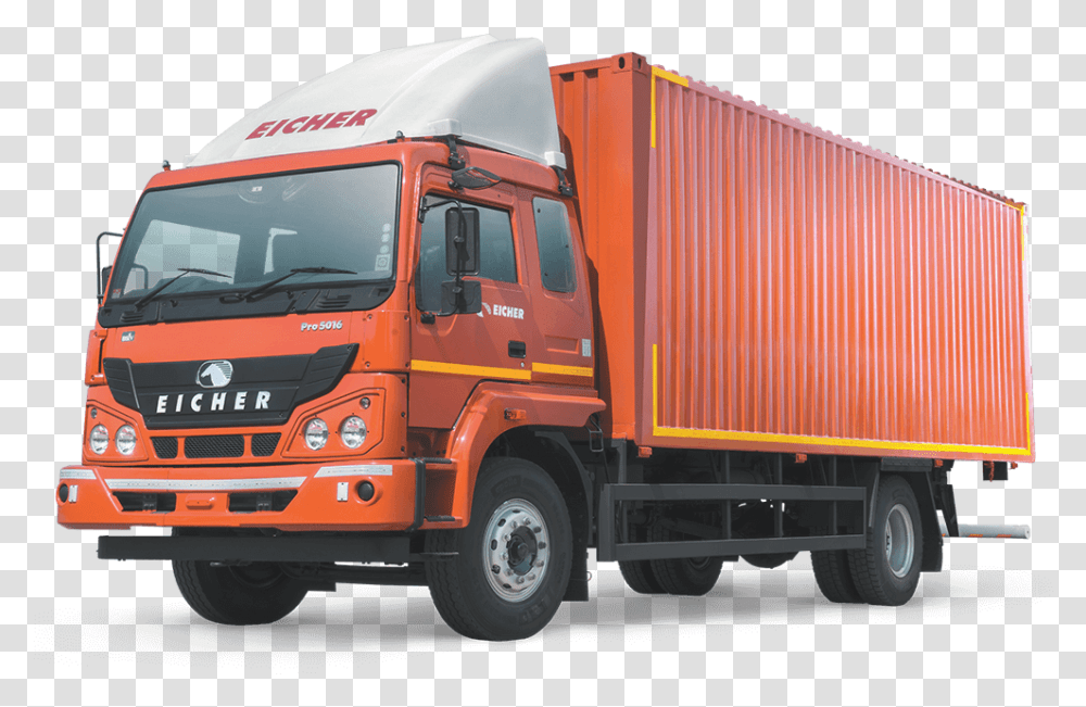 Container Eicher Lorry, Truck, Vehicle, Transportation, Trailer Truck Transparent Png
