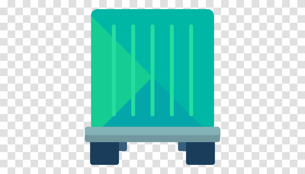 Container Icon, Fence, Plastic, Green, Barricade Transparent Png