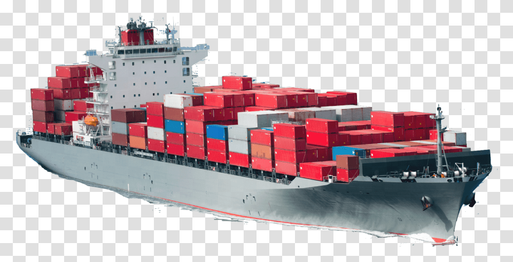Container Ship, Vehicle, Transportation, Cargo, Boat Transparent Png