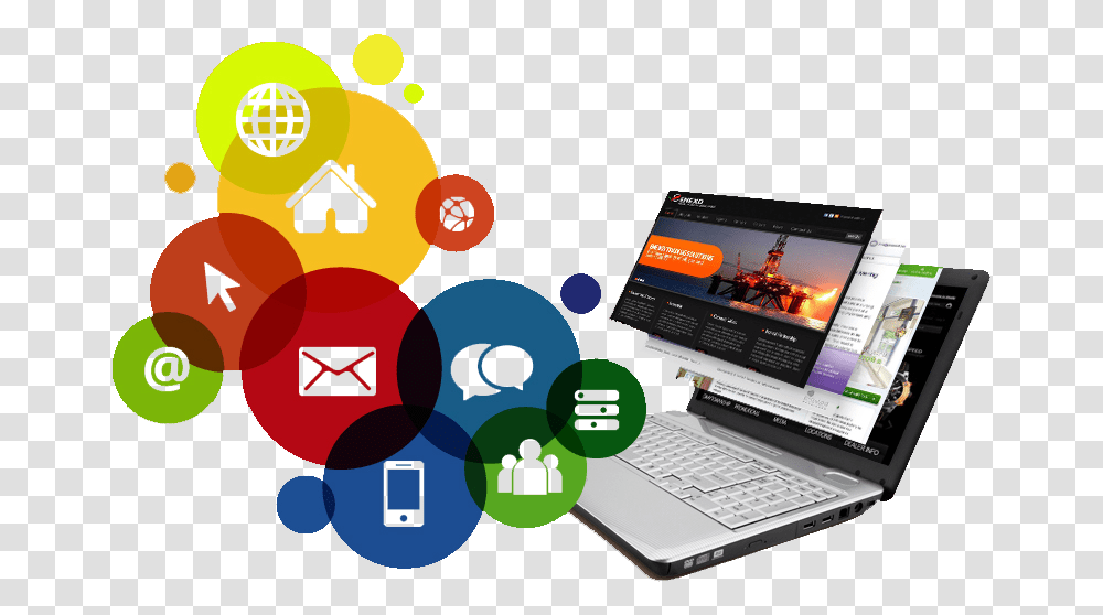 Content Management Capabilities Website Designing Company In Delhi, Computer Keyboard, Computer Hardware, Electronics, Laptop Transparent Png