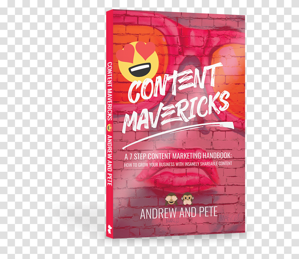 Content Mavericks Final Book Cover 3d Render, Flyer, Poster, Paper, Advertisement Transparent Png