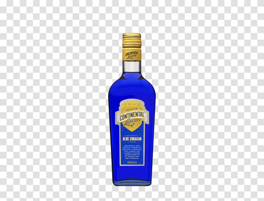 Continental Liquor Blue, Alcohol, Beverage, Drink, Ketchup Transparent Png