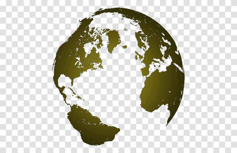 Continents From Globe Background World Globe, Outer Space, Astronomy, Universe, Planet Transparent Png