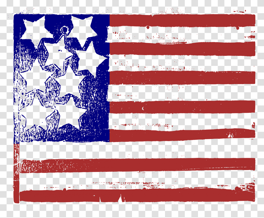 Contorted Us Flag Flag Of The United States, Rug, Star Symbol, Number Transparent Png