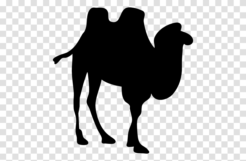 Contour Chipmunk Clip Art Free, Silhouette, Animal, Mammal, Camel Transparent Png
