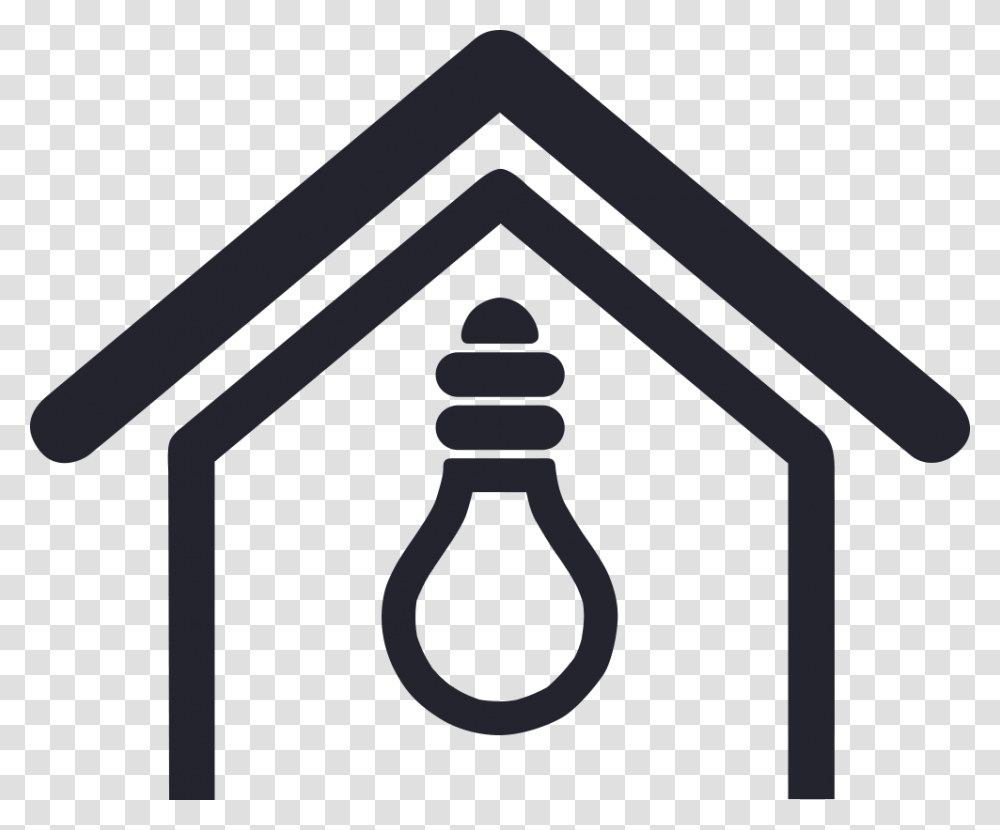 Contour Of The House Police Control Room Icon, Logo Transparent Png
