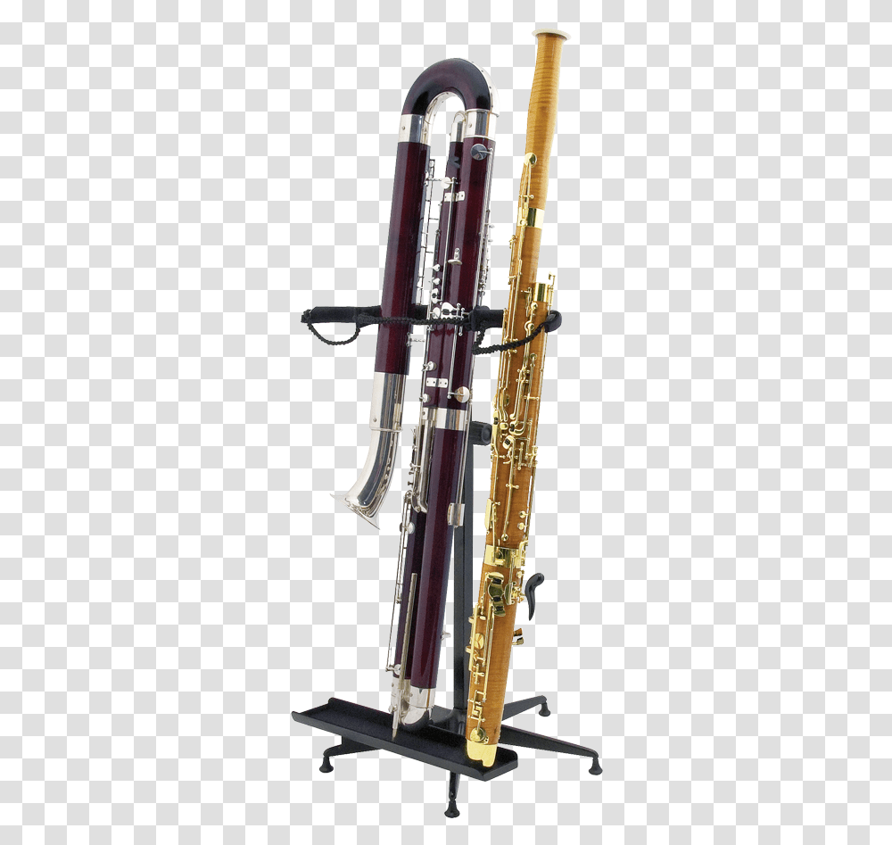 Contrabassoon Stands Bassoon, Oboe, Musical Instrument, Bow, Clarinet Transparent Png