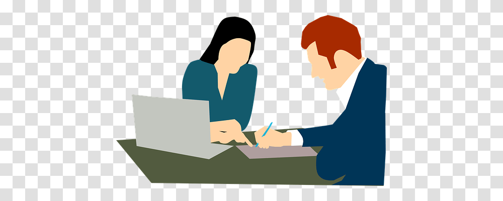 Contract Person, Human, Sitting, Interview Transparent Png