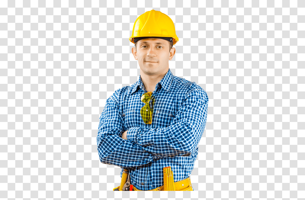 Contractor Image With No Contractor, Boy, Person, Human, Hardhat Transparent Png