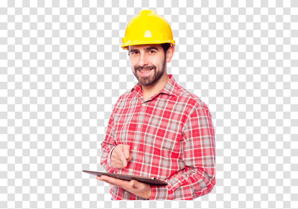 Contractor Marketing Seo Fatal Mistake Construction Worker, Apparel, Person, Human Transparent Png