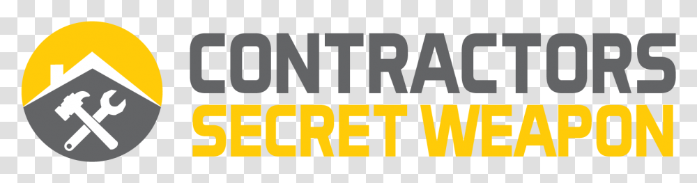 Contractors Secret Weapon Orange, Word, Alphabet, Label Transparent Png