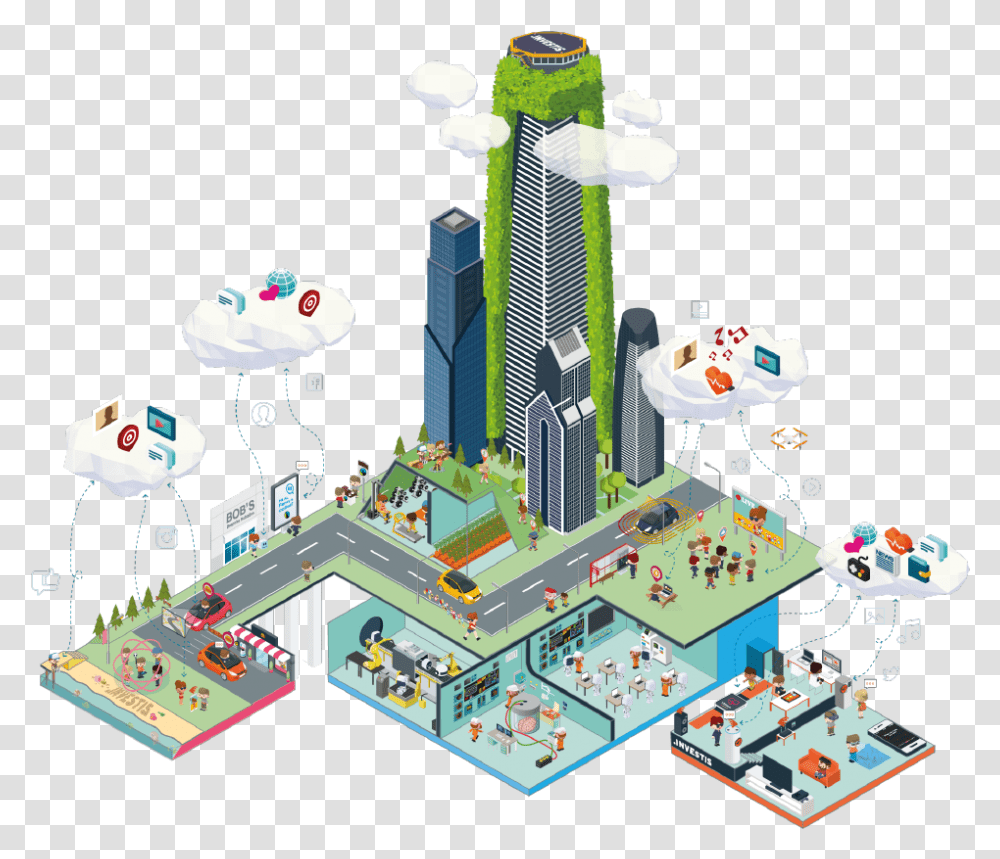 Control Tower, Urban, Metropolis, City, Building Transparent Png