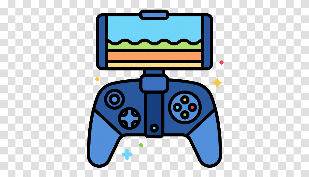Controller Device Gamepad Icon Download On Iconfinder Video Games, Electronics, Robot, Pac Man, Joystick Transparent Png
