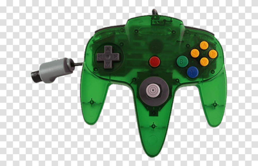 Controller For Your N64 We Suggest Ttx 64 See Through Controllers Green, Toy, Electronics, Power Drill, Tool Transparent Png