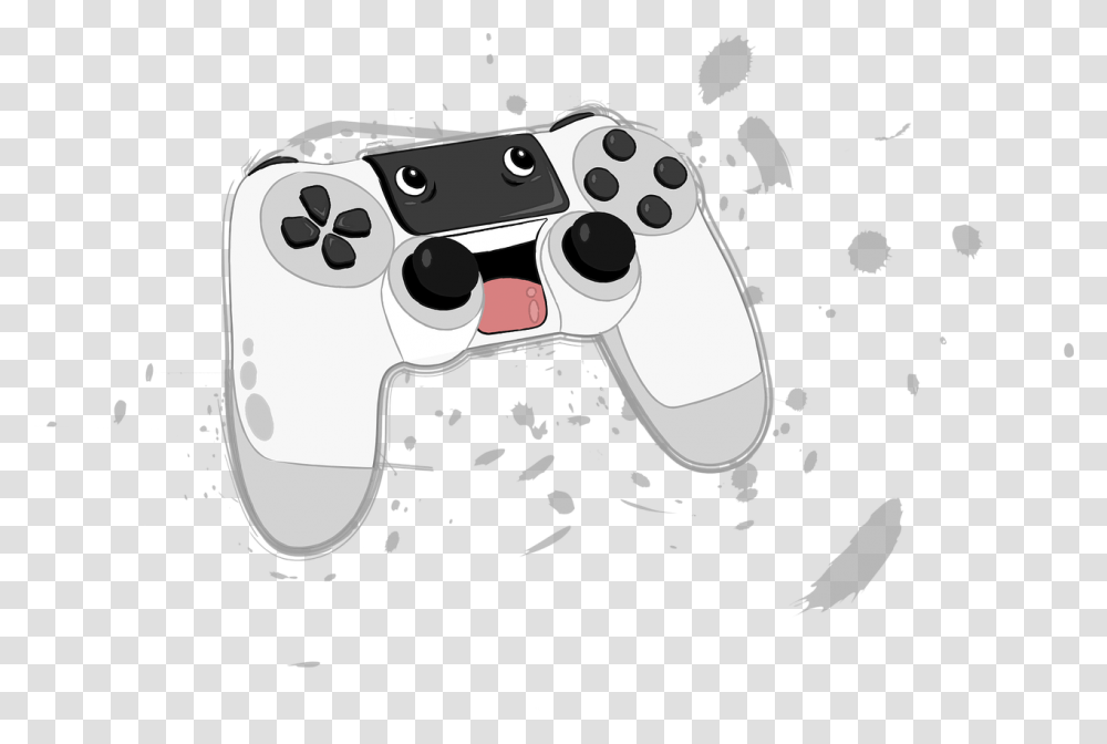 Controller Game Video Free Vector Graphic On Pixabay Controle Video Game, Joystick, Electronics, Gun, Weapon Transparent Png