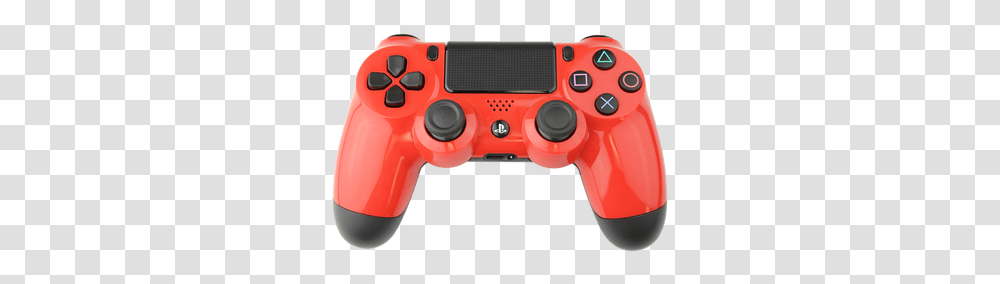 Controller Red Red Ps4 Controller Background, Joystick, Electronics, Power Drill, Tool Transparent Png