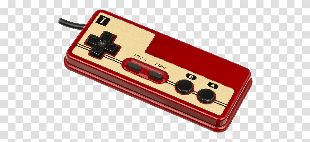 Controller Revolution Minisnes Famicom Controller Microphone, Electronics, Tape Player, Cassette Player Transparent Png