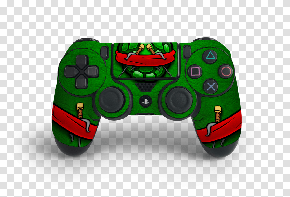 Controller Turtle Time Raph Decal KitClass Lazyload Red Camo Ps4 Controller, Joystick, Electronics Transparent Png