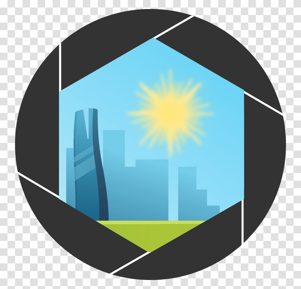 Controlling Sun Flare With Aperture, Sphere, Logo, Trademark Transparent Png