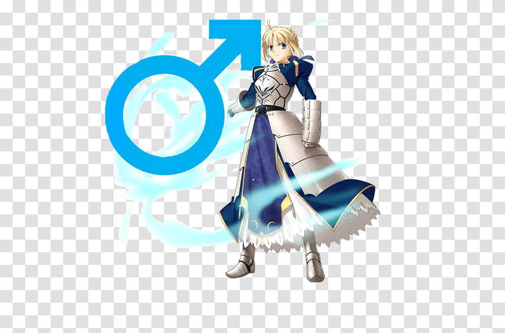 Controversy Arises After Fans Discover Saber Used To Be A Man, Manga, Comics, Book, Person Transparent Png