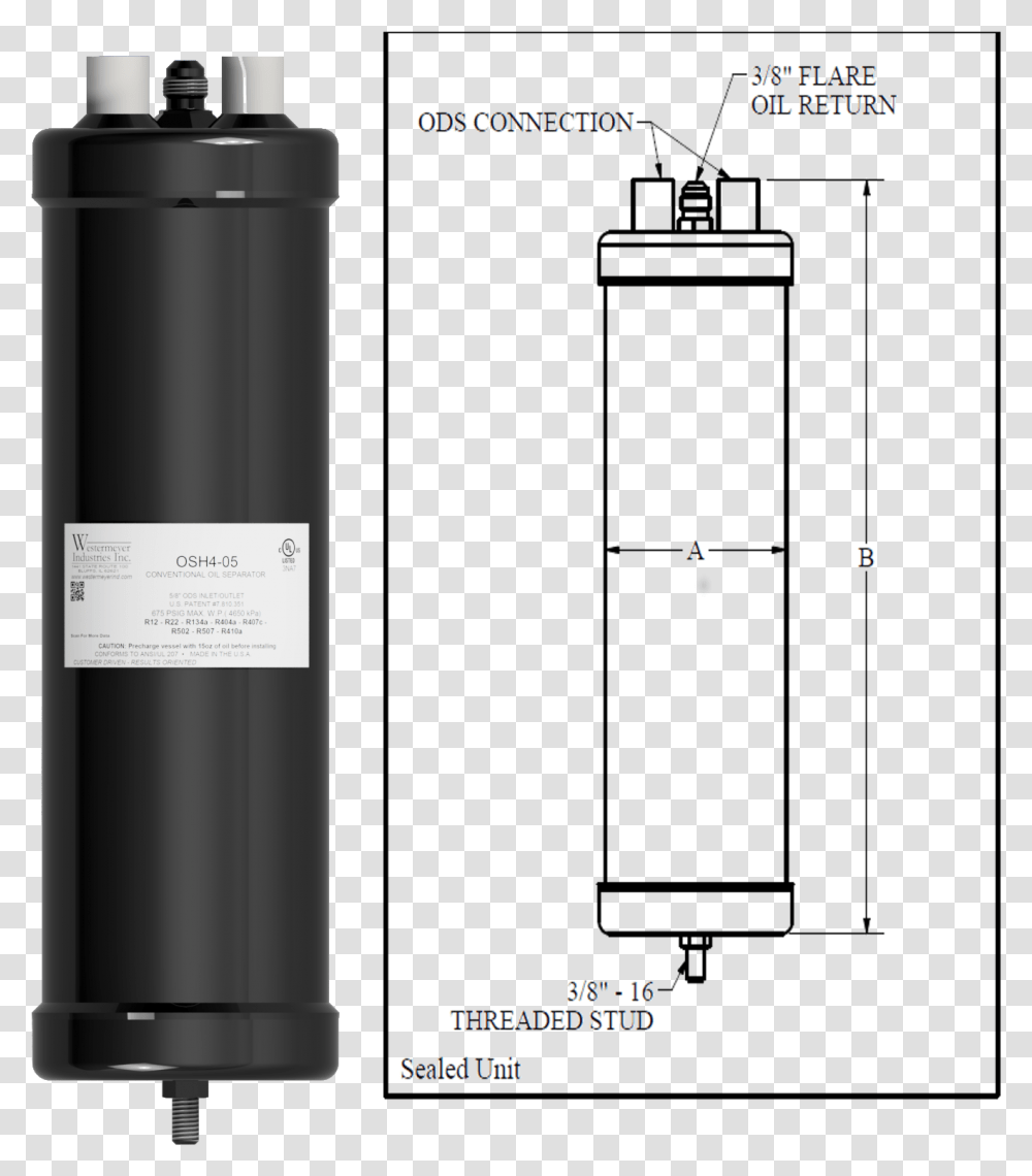 Conventional Separators Cylinder Oil Separator Os6, Shaker, Bottle, Machine, Lighting Transparent Png