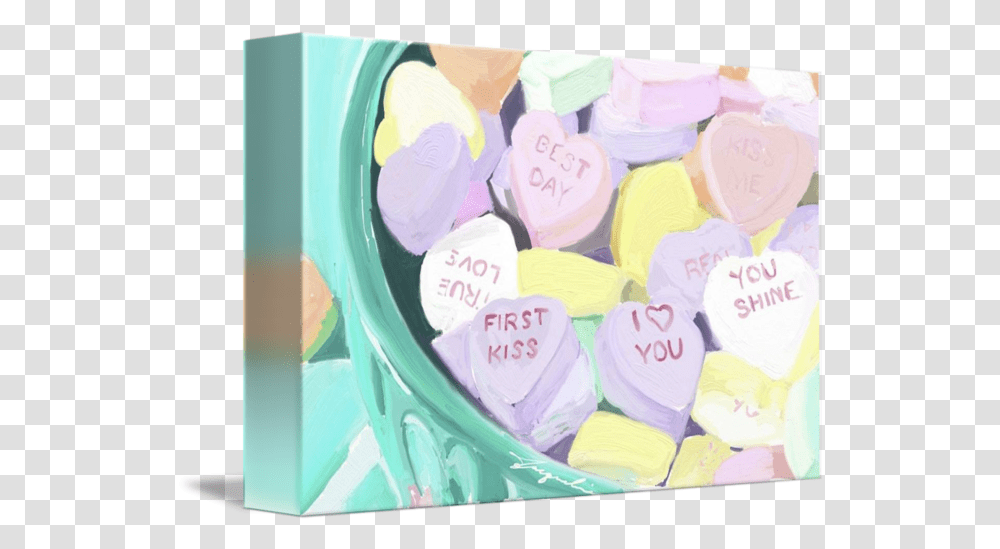 Conversation Hearts By Jacqueline Brewer Candy, Diaper, Sweets, Food, Confectionery Transparent Png