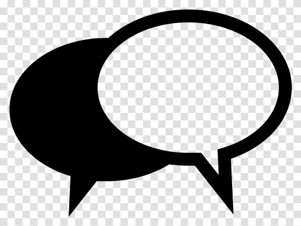 Conversation Icon White, Gray, World Of Warcraft Transparent Png