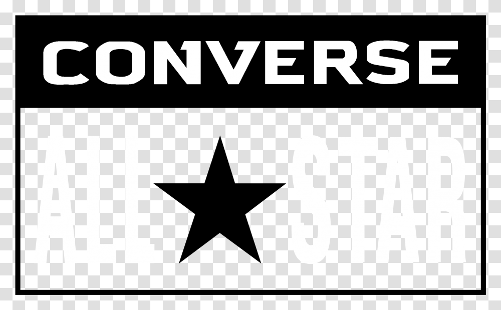 Converse All Star Logo Black And White Converse All Star, Number, Vehicle Transparent Png
