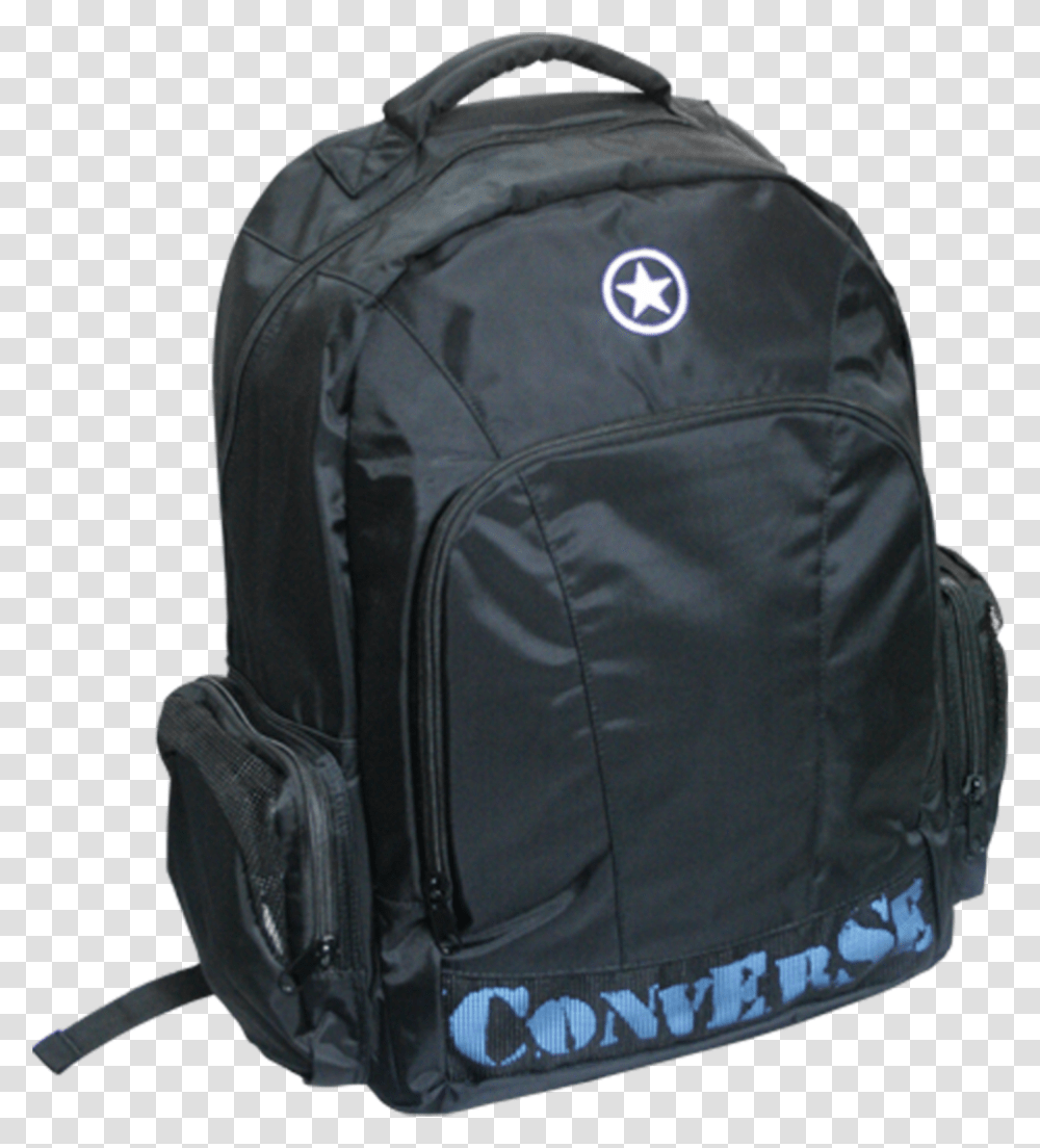 Converse Black Backpack Image Converse, Bag Transparent Png
