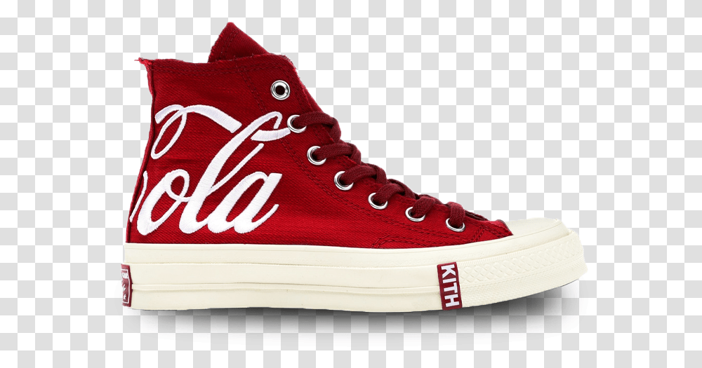Converse Brand Timeline & History Fat Buddha Store Converse Coca Cola Kith, Shoe, Footwear, Clothing, Apparel Transparent Png