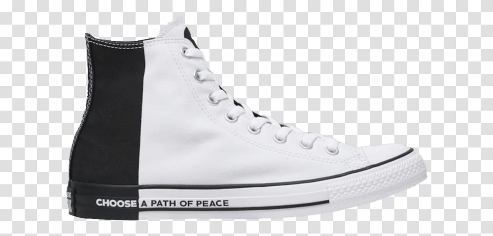 Converse Choose A Path Of Peace, Shoe, Footwear, Apparel Transparent Png